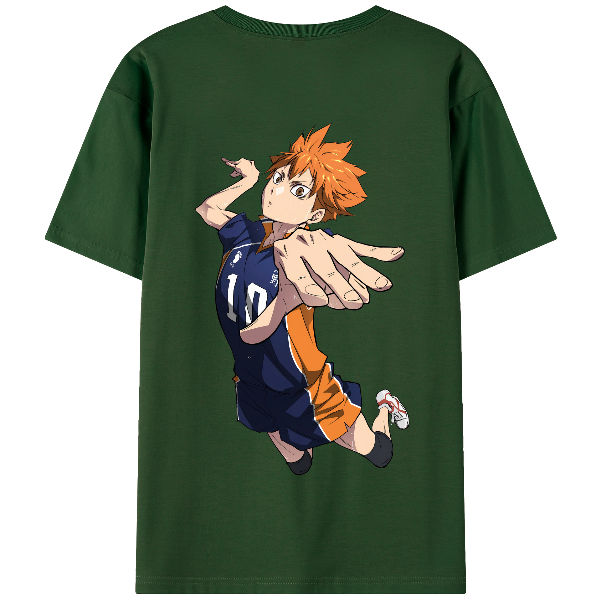 （画像用） ハイキュー!! Haikyu!! 綿100％半袖Tシャツ（背面プリント）